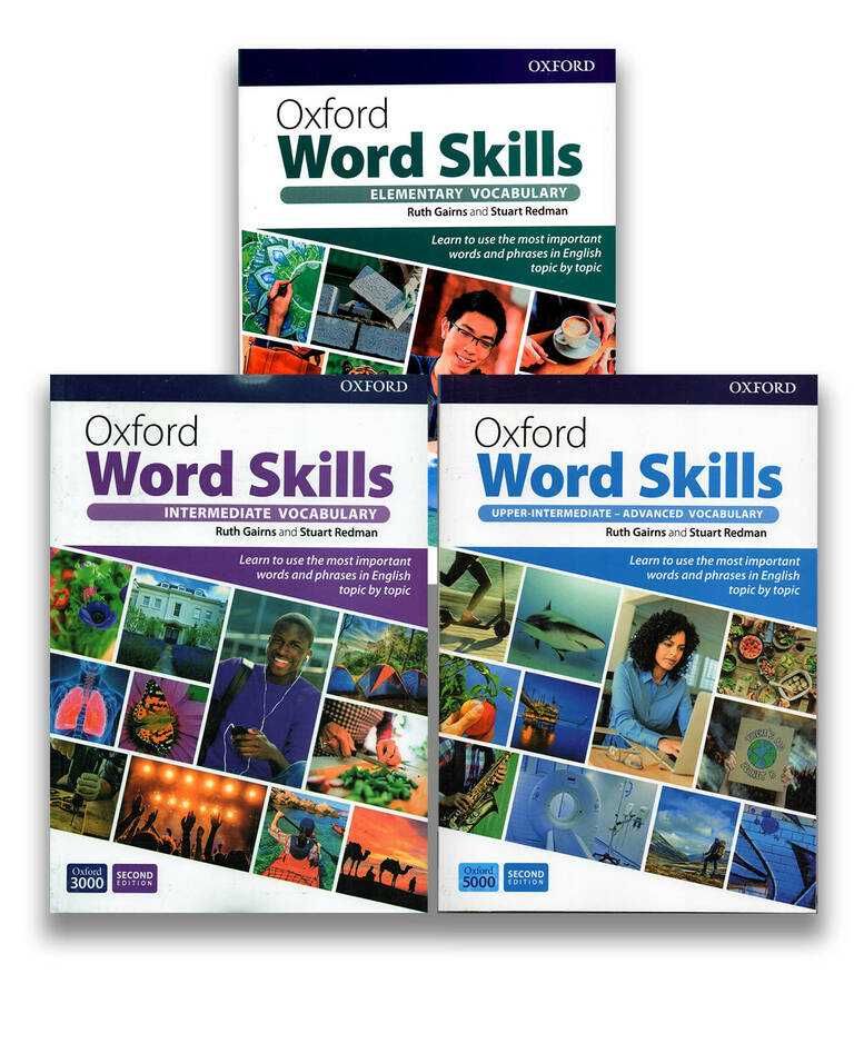 Oxford Word Skills Basic, Intermediate, Advanced 1 ed, 2 ed