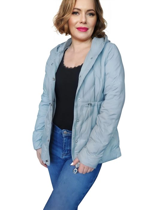 NOWA ZIELONA damska kurtka wiosenna przejściowa kurtka MIĘTOWA XL 42