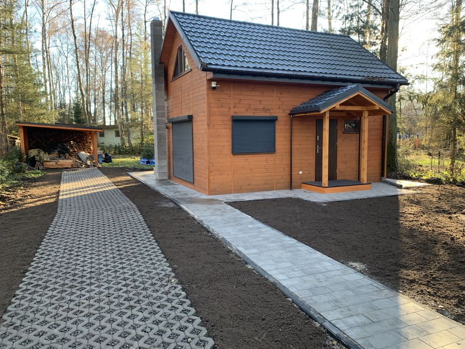 BRUKARSTWO, usługi KOPARKO-ŁADOWARKĄ, utwardzanie terenu