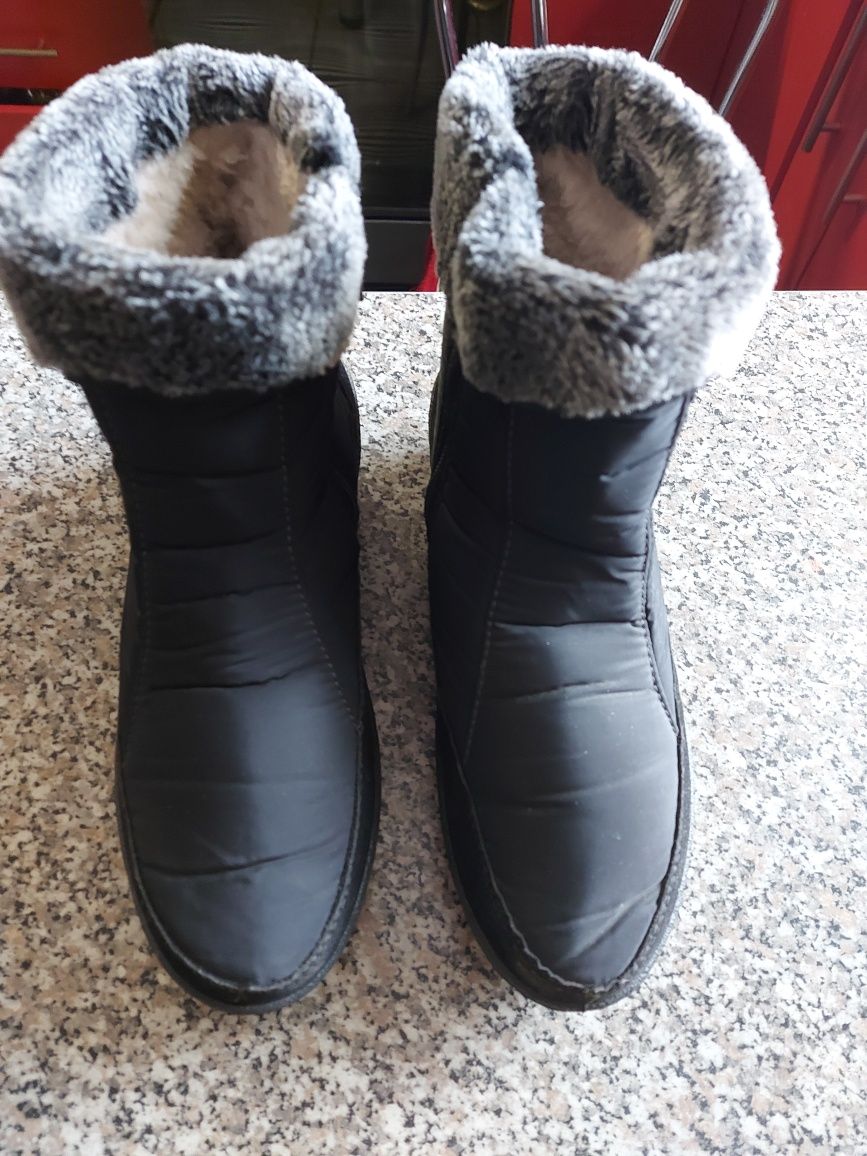 Зимние женские ботинки, стелька 27 см