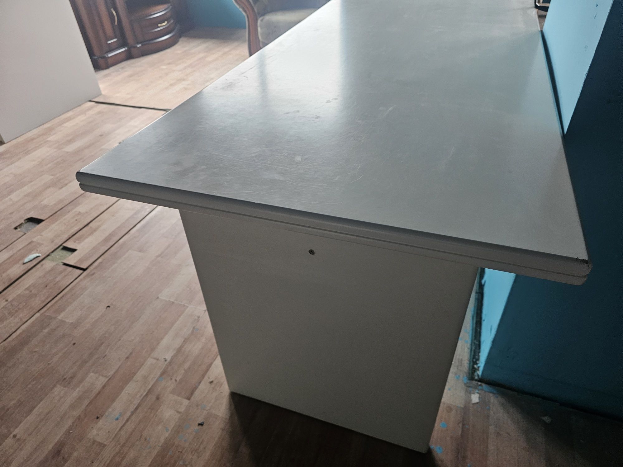 Stół biały biurko 150cm x 75cm x 75cmH