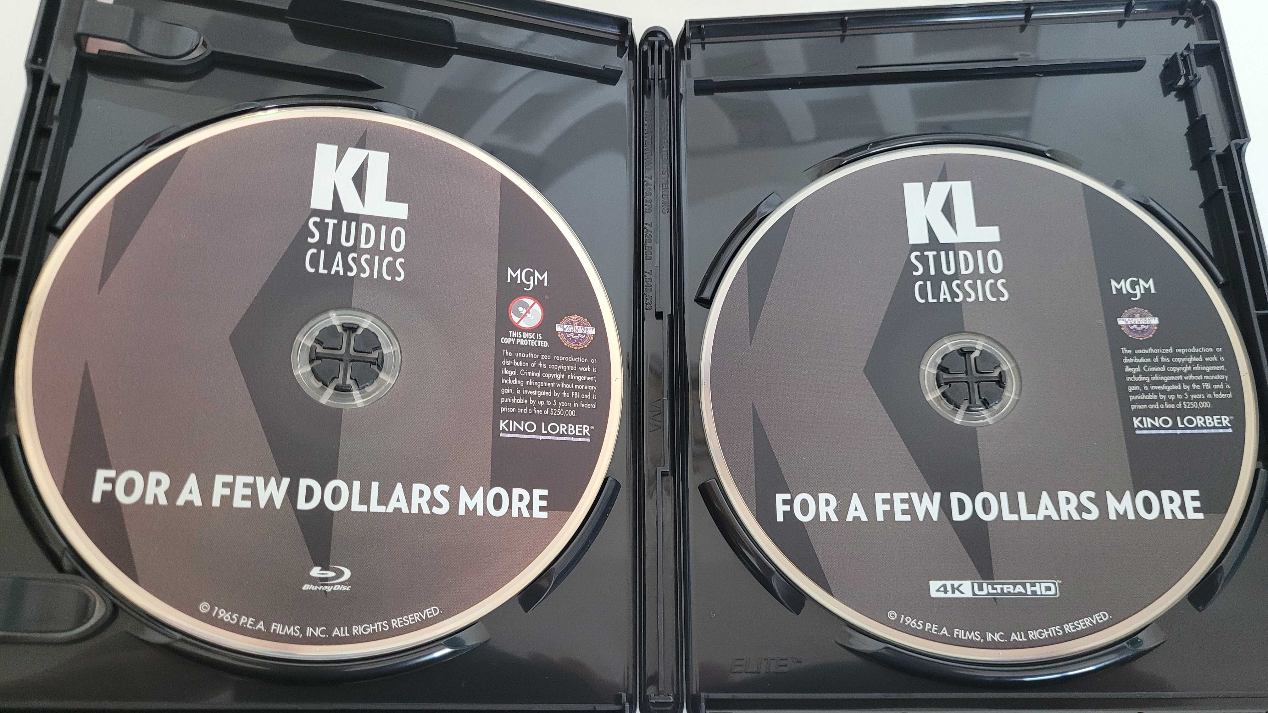 Trylogia dolarowa Sergio Leone 4K + Blu ray The Good, the Bad and the