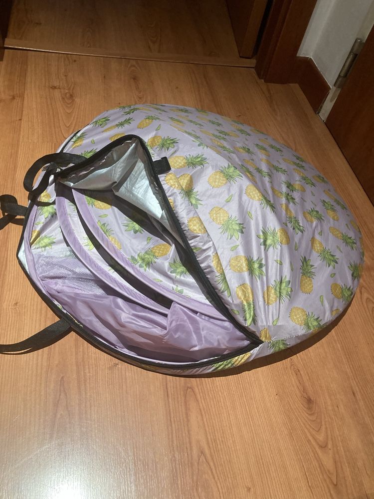Tenda paravento para praia ou campismo
