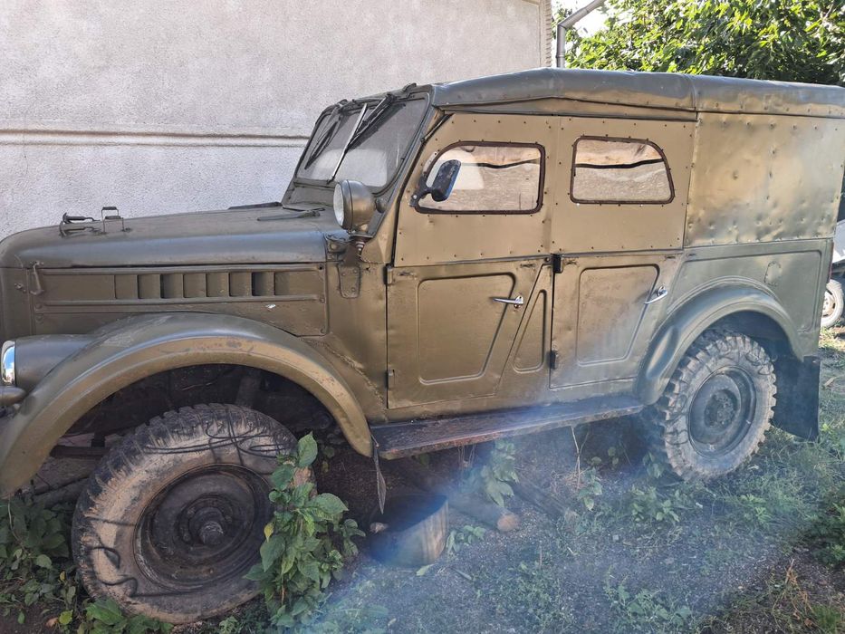 УАЗ 4*4 на ходу. ГБО