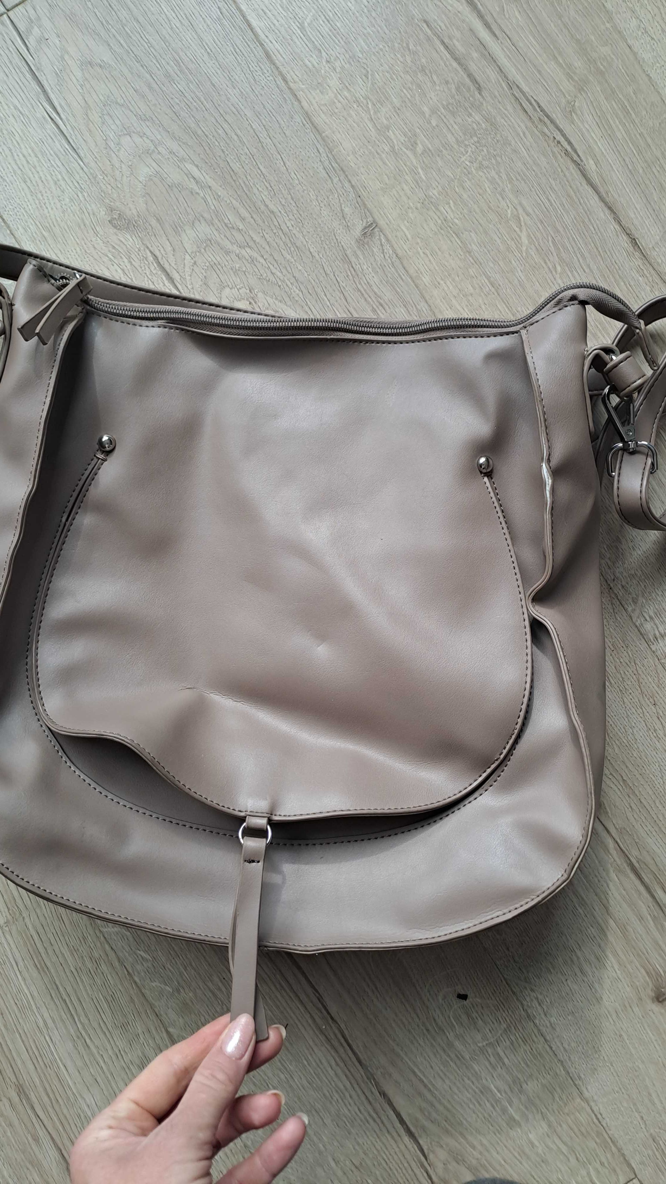 Torba torebka taupe reserved brązowa