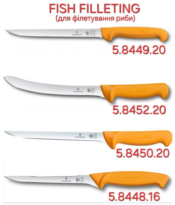 Victorinox Ніж м'ясника Swibo Boning Обвалювальний Fibrox
