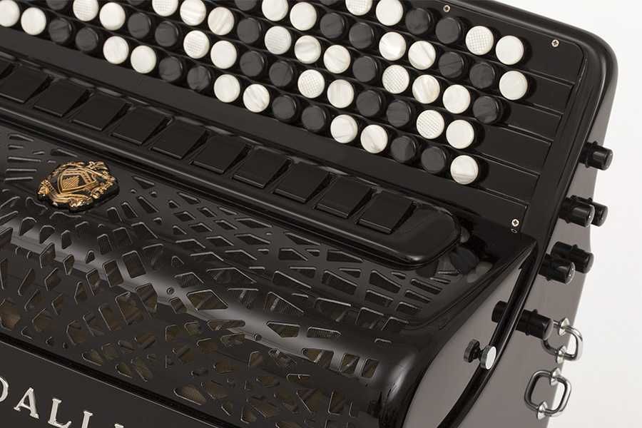 Akordeon Scandalli Conservatorio Grande BJC 453, konwerter,kanałowy