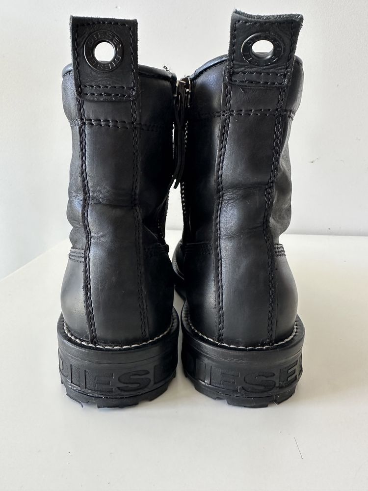 Diesel black boots
