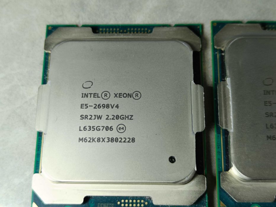 Процесор Intel Xeon E5-2698V4 LGA2011 - 20 ядер 40 потоків!