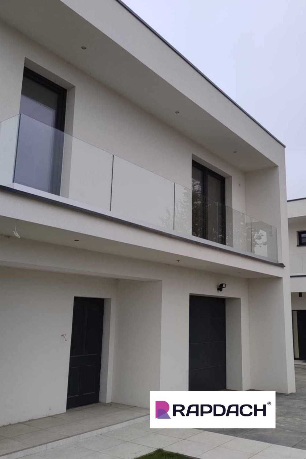Balustrada Szklana Barierki Balkonowe Poręcz Szklana Balkon Francuski