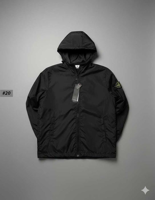 S M L XL | Черная Куртка Стон Айленд | Ветровка Stone Island GoreTex