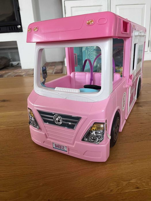 Kamper Barbie różowy
