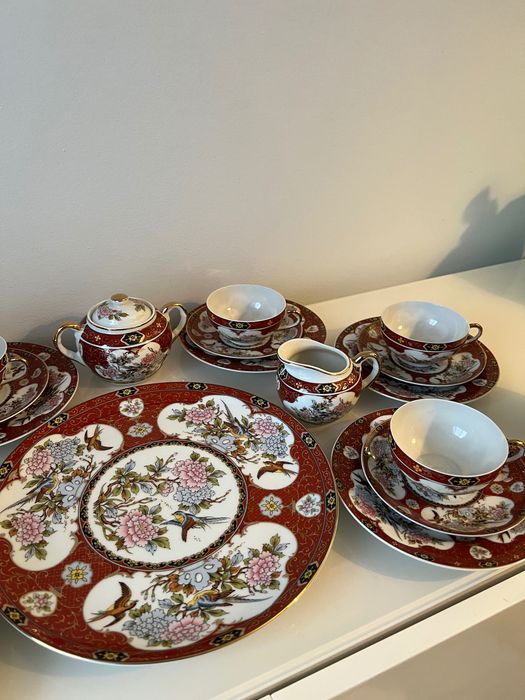 Komplet porcelany japońskiej