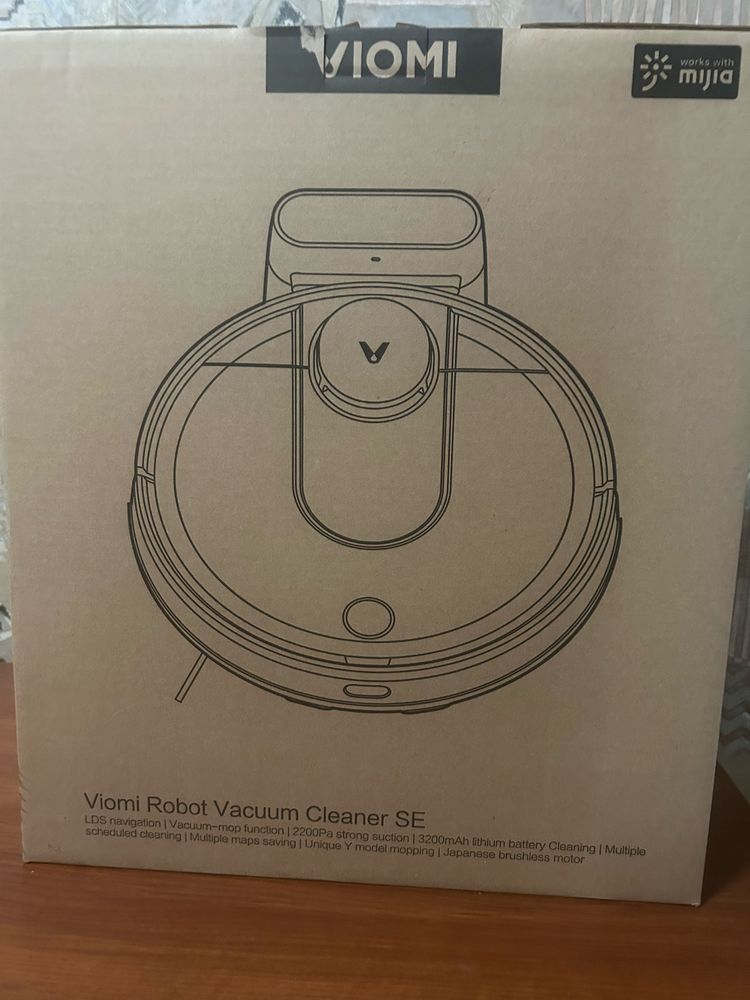 Xiaomi Viomi Robit Vacuum Cleaner SE робот пылесос