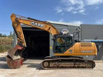 case cx250d  giratoria