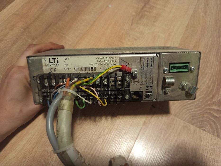 Falownik Lust LTI drives VF1204S,G10,FB,L1  230V, 075kW
