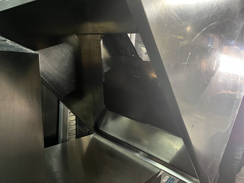 Hott em inox para 1 filtro 1.01mt x 85cm