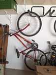 Bicicleta de homem e bicicleta de senhora