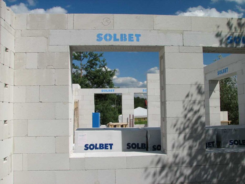 Gazobeton Solbet 24 kl 500 600 Beton komórkowy pustak suporex suporeks