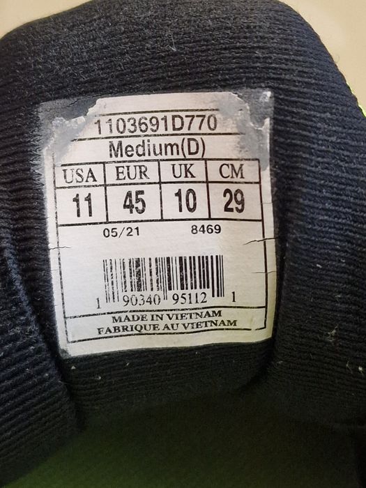 Чоловічі кросівки Brooks Ghost 14 розмір 45