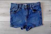 Piękne jeansowe krótkie spodenki szorty Reserved  r 116