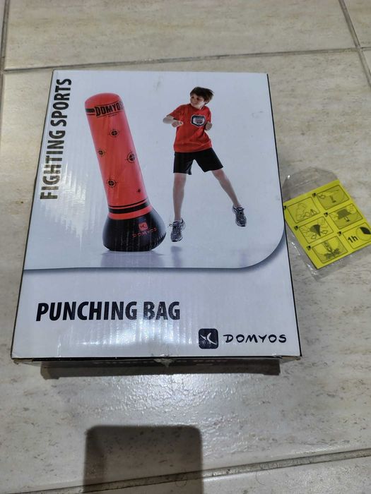 Saco de boxe insuflável para crianças