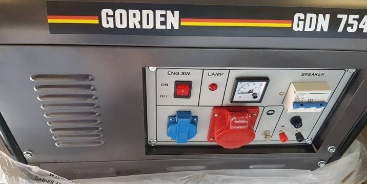 Agregat prądotwórczy niemieckiej firmy GORDEN GDN 754