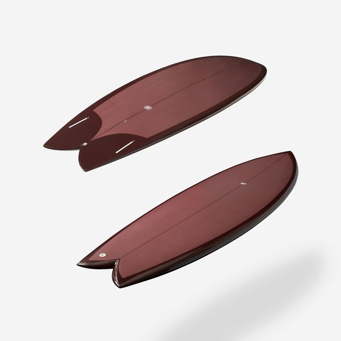 Prancha de surf fish 6'1 com caixas Futures sem quilhas -