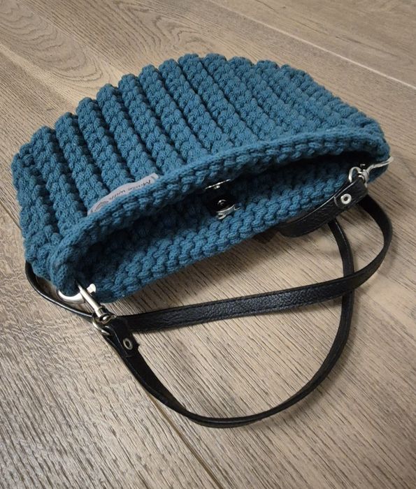 Torebki ze sznurka bawełnianego 5mm - unikalne, ręcznie robione