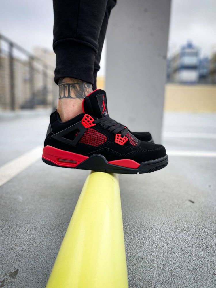 Buty Nike Air Jordan Retro 4 Red Thunder 41-45 meskie trampki