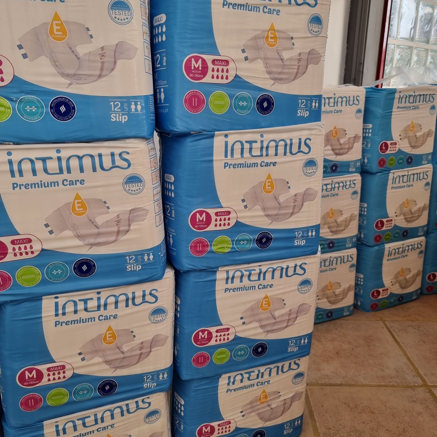 Fraldas da marca Intimus