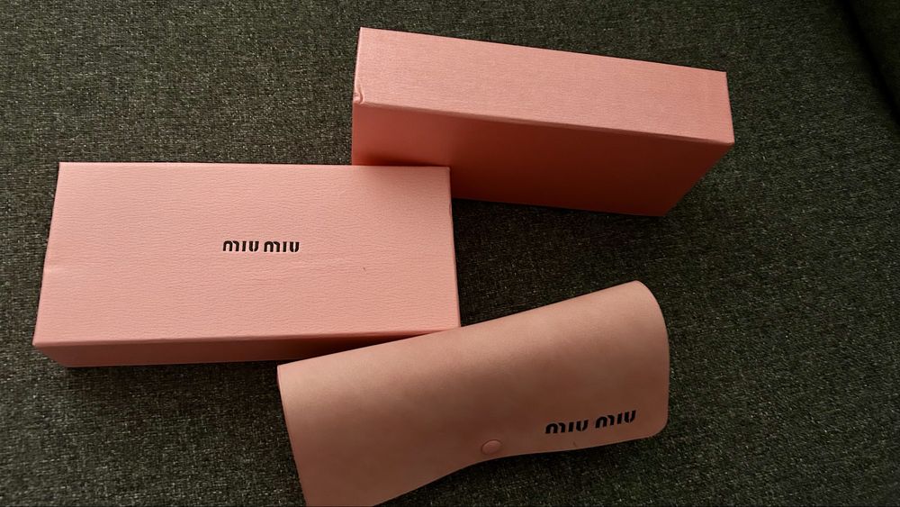 Oculos da Miu Miu castanhos