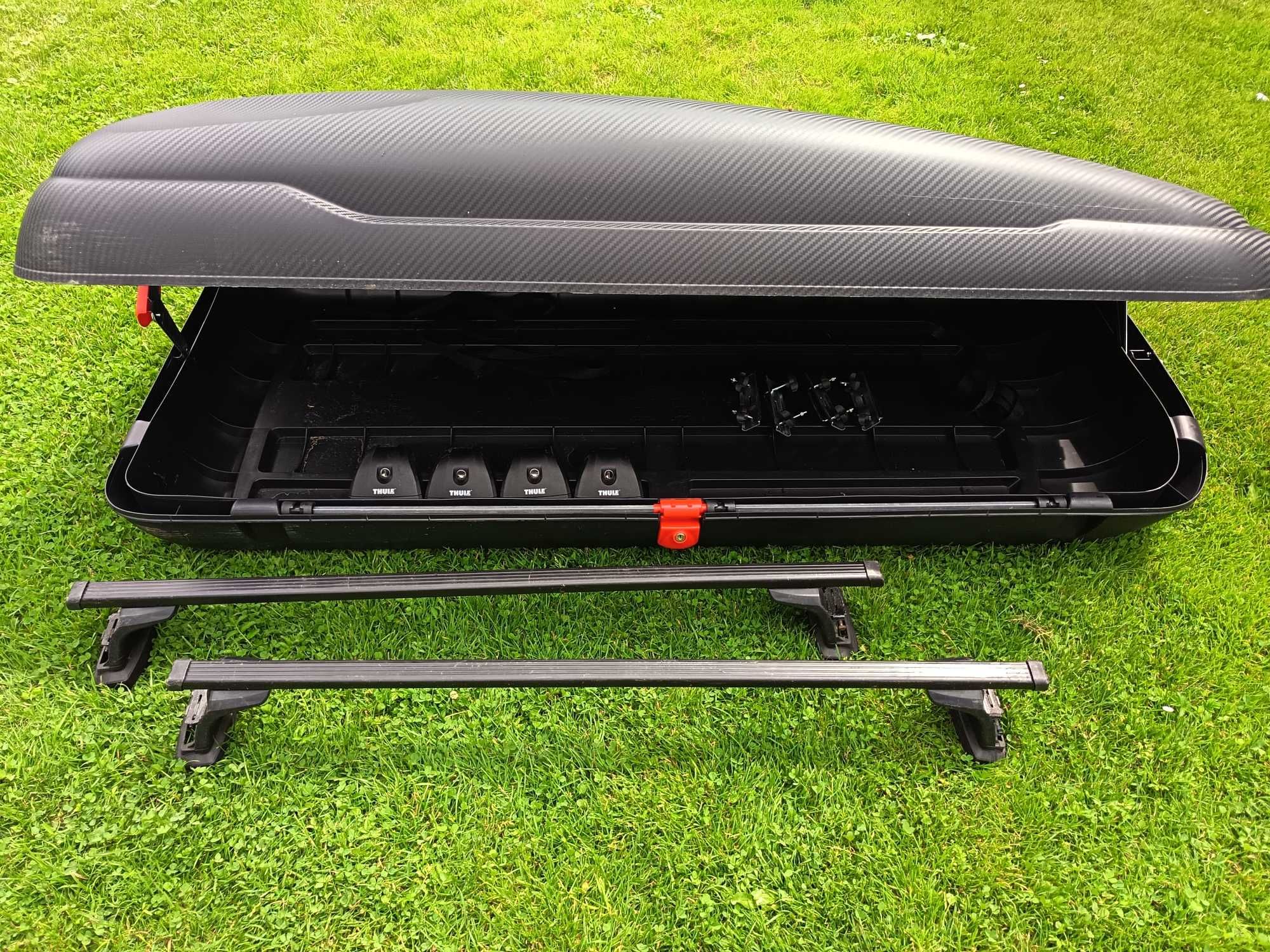 Box dachowy +uchwyty do peugeot 407 sedan