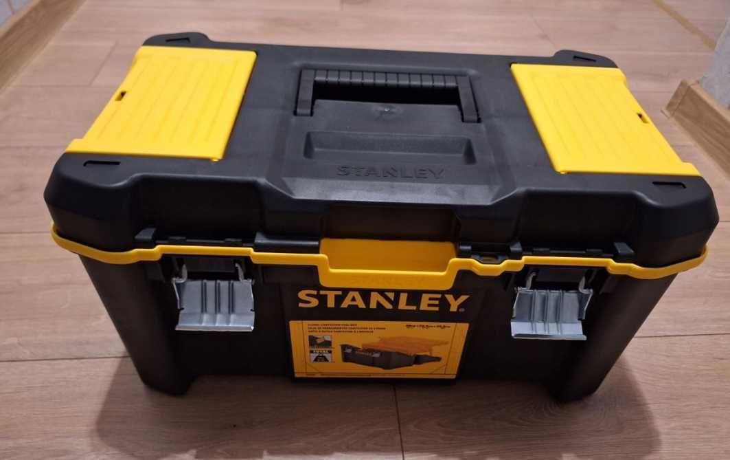 Skrzynka narzędziowa, czarno żółta STANLEY NOWA