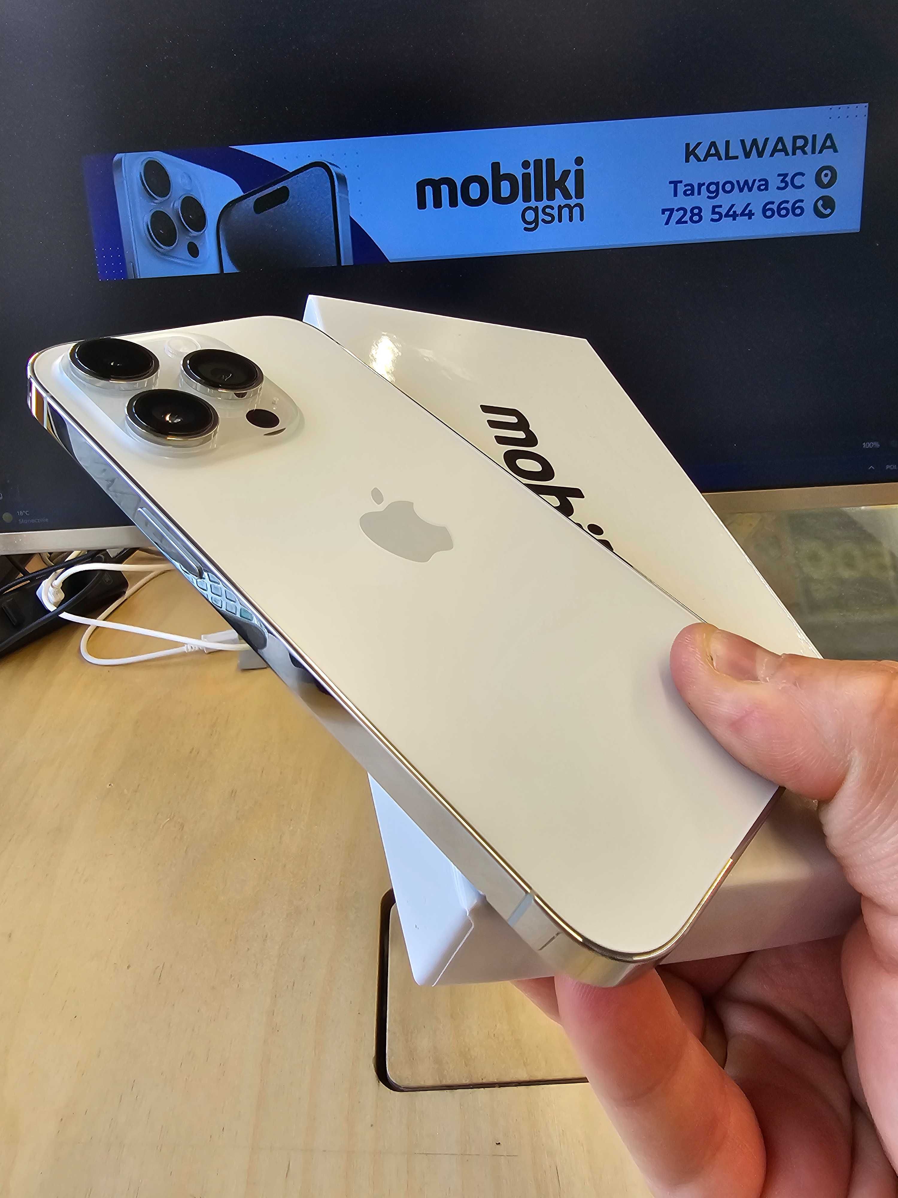 iPhone 14 Pro 128GB - JAK NOWY - Bateria 100% - Gwarancja - RATY 0%