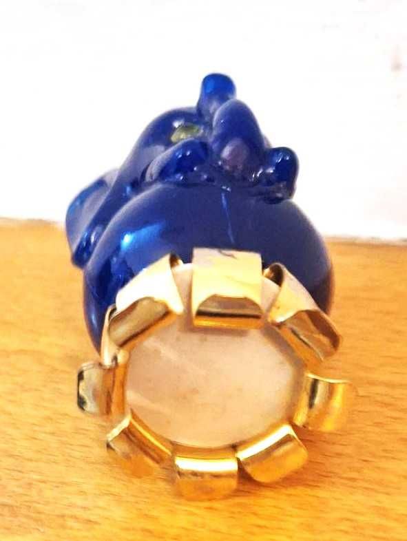Tampa de garrafa de cerveja com elefante azul