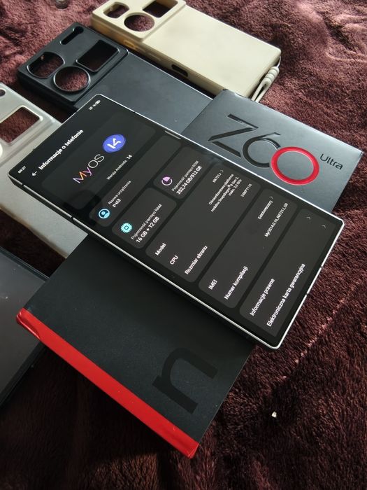 Nubia z60 Ultra, 16/512 GAMINGOWY Smartfon