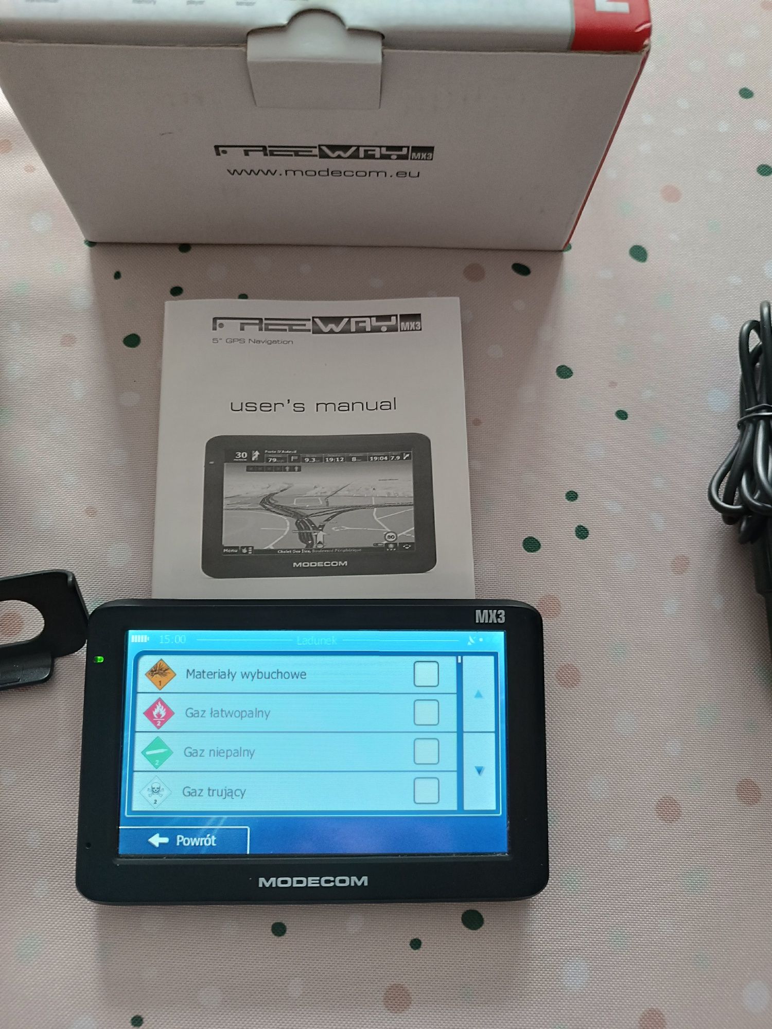 Nawigacja Modecom mx3
