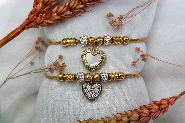 Conjunto de Pulseiras Love