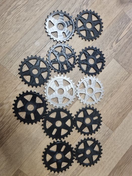 Звезда, Зірка, Sprocket bmx, вмх, бмх 25 и 27Т 7к6т алюминий