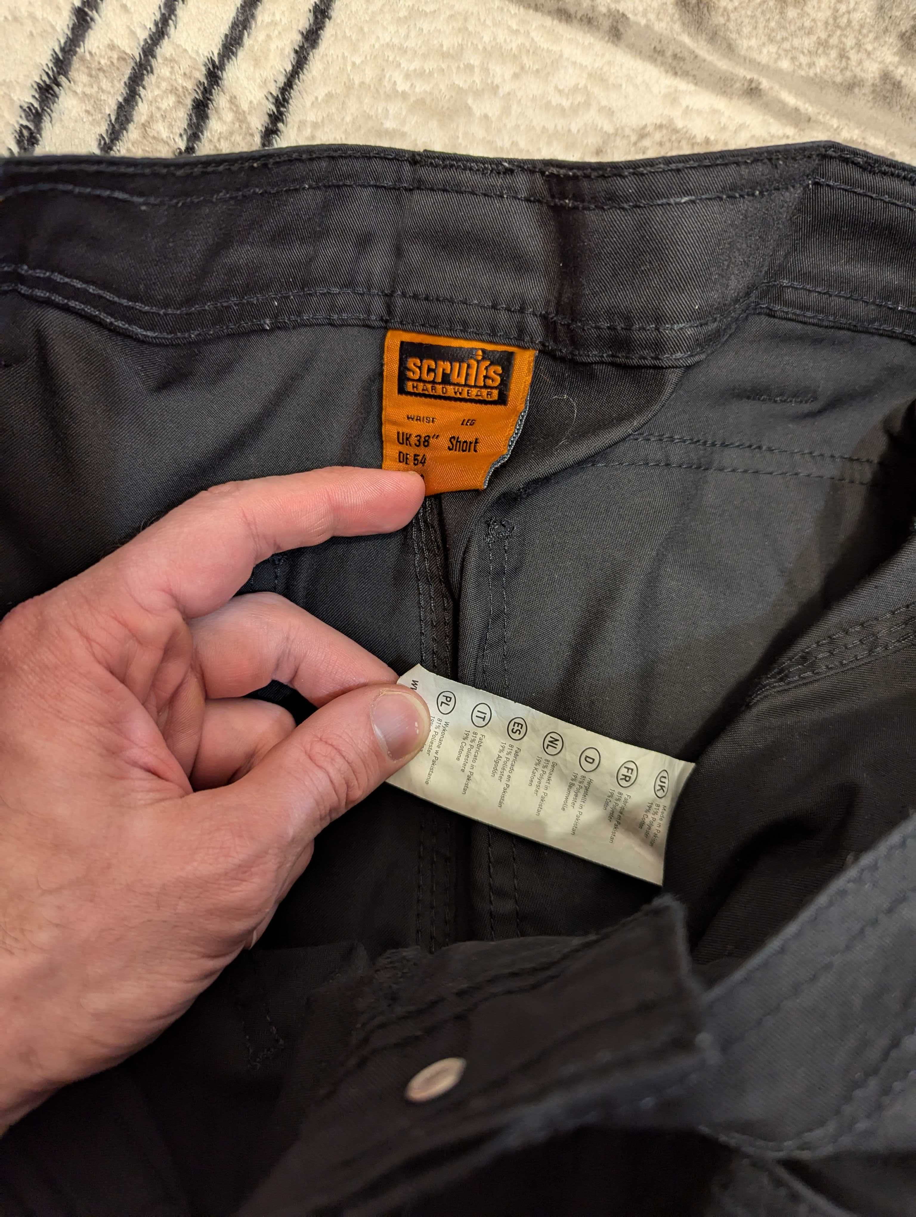 Мужская спецодежда, штаны для работы Scruffs, р. 38. Англия