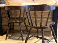 Krzesła drewniane vintage - 8 szt.