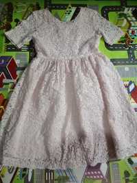 Sukienka sukieneczka elegancka różowa Reserved Rozmiar 140