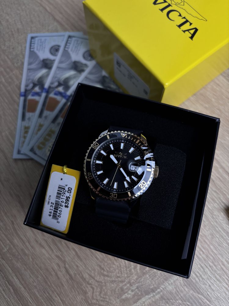 45мм Invicta Pro Diver 46132 оригинал новые мужские наручные часы
