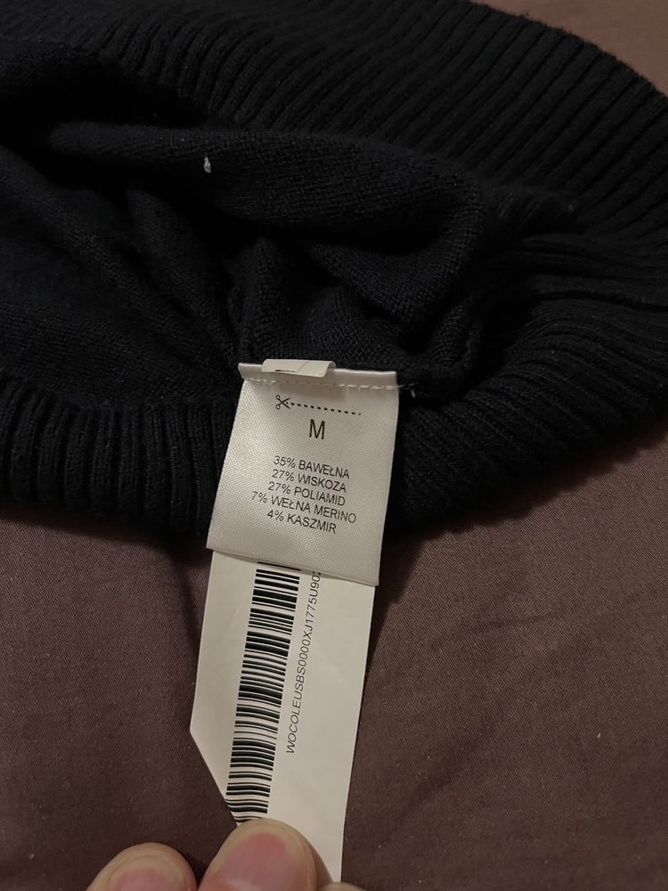 Sweter męski granatowy