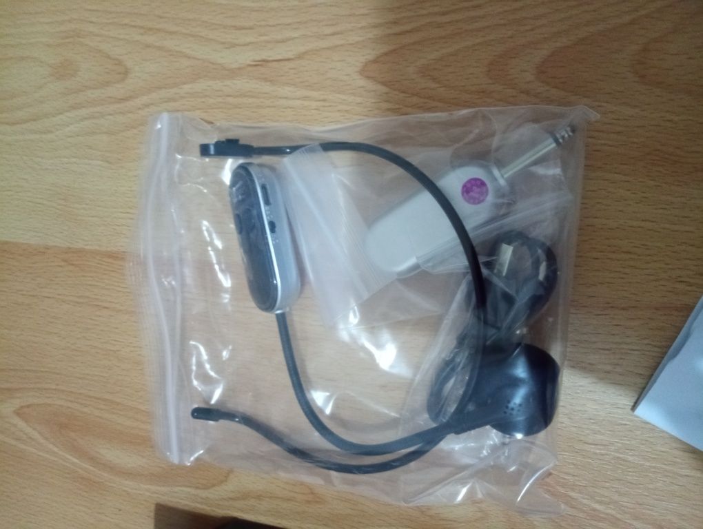 Micro headset - novo, na caixa