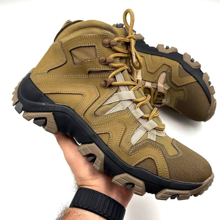 Військові берці Демісезон. Чорний, Койот, Олива