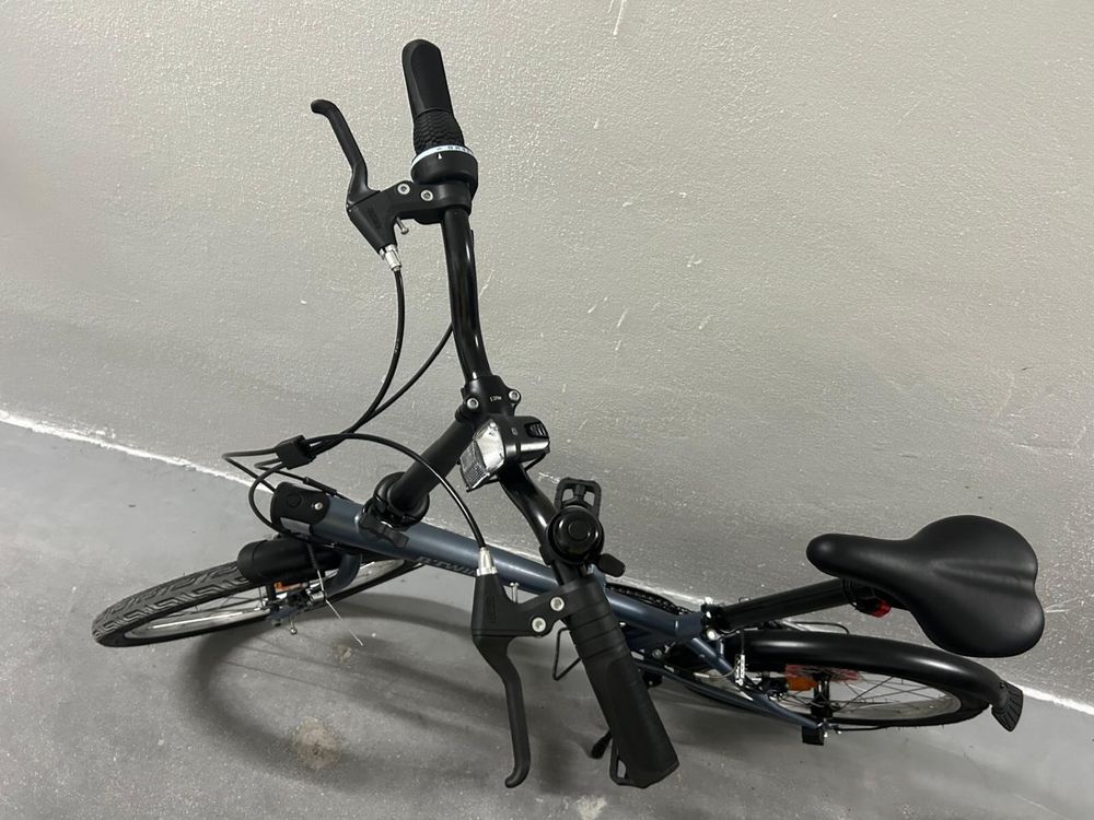 Bicicleta BTWIN Tilt 120 Grey 2018