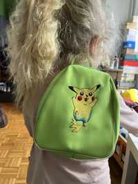 Mały plecak Pokemon Picachu retro vintage długie szelki