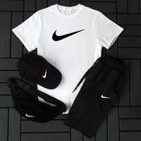 Літо 2024 футболка + шорти Nike комплект літній Найк спортивний костюм